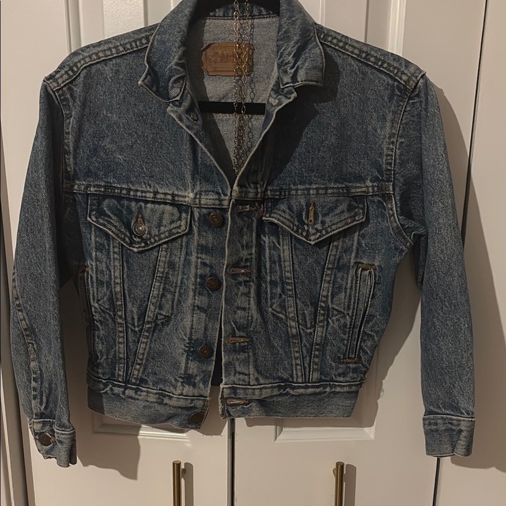 Levi's Blue Classic Jean Jacket Timeless Trucker Style